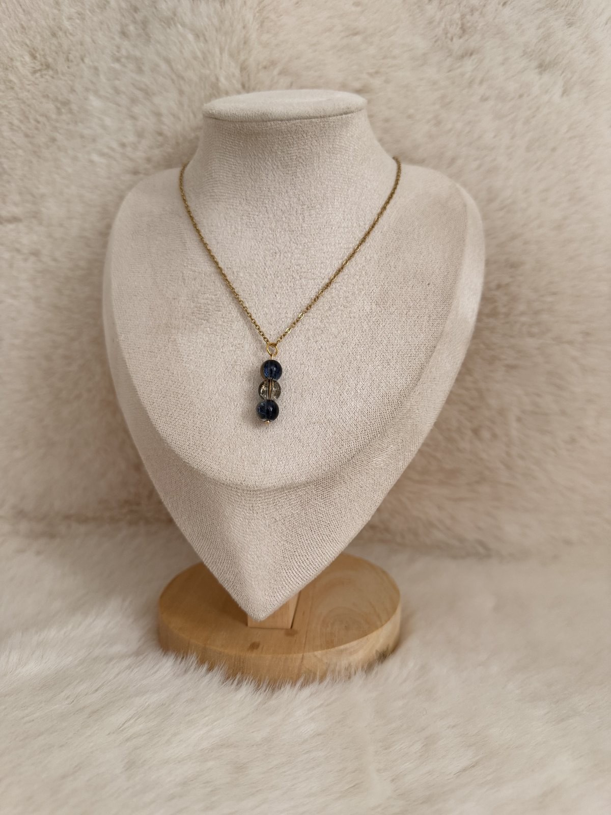 Collier perles 