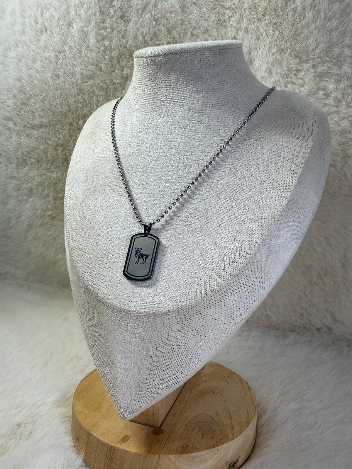 Collier signe Bélier 