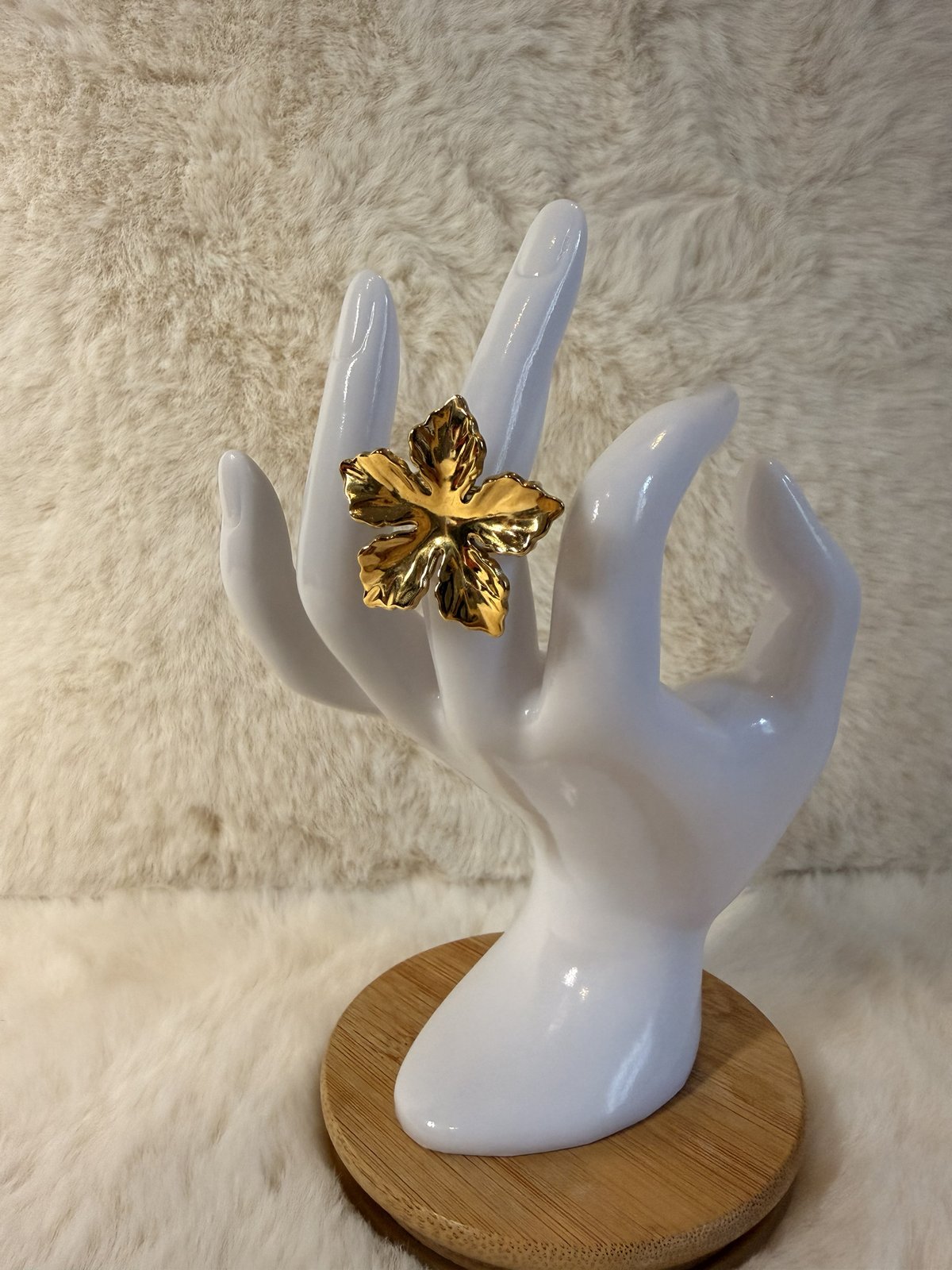 Bague fleur 