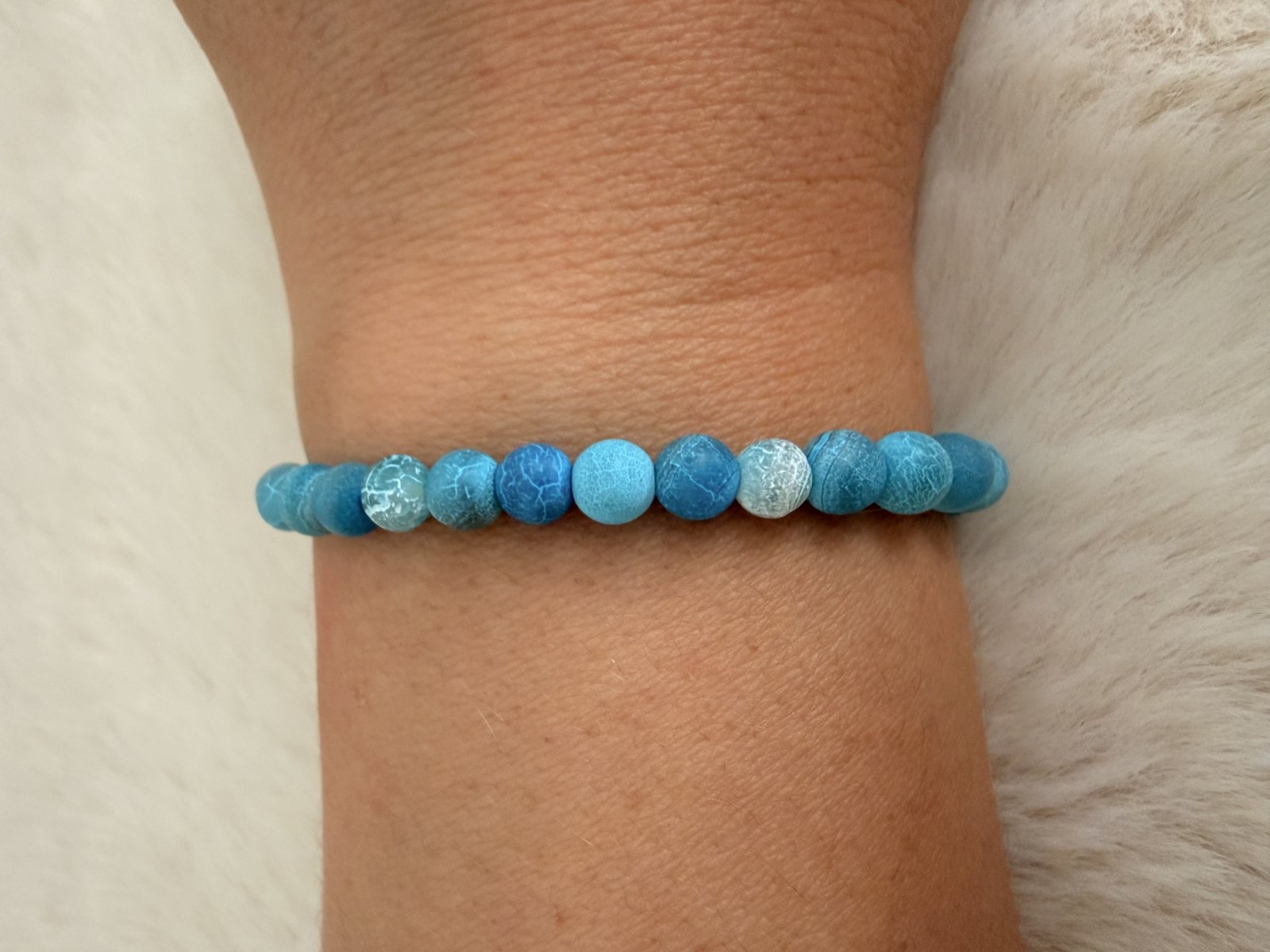 bracelet en pierre minérale