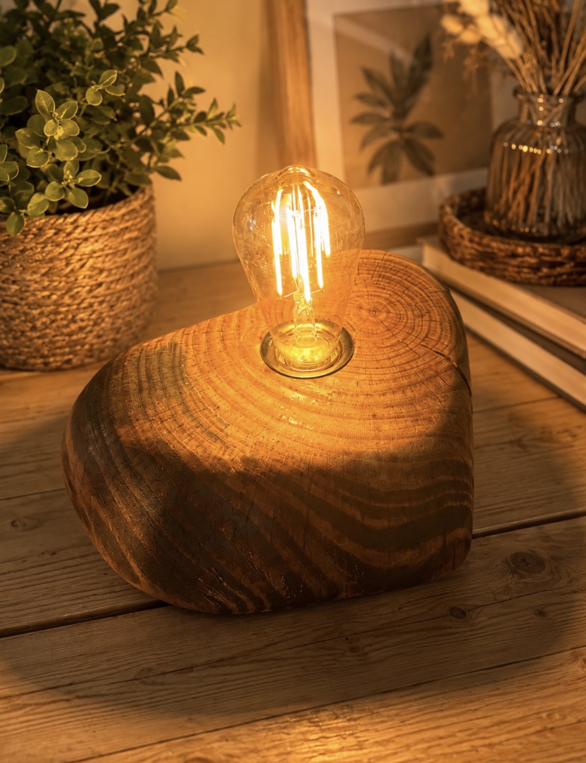 lampe bois 